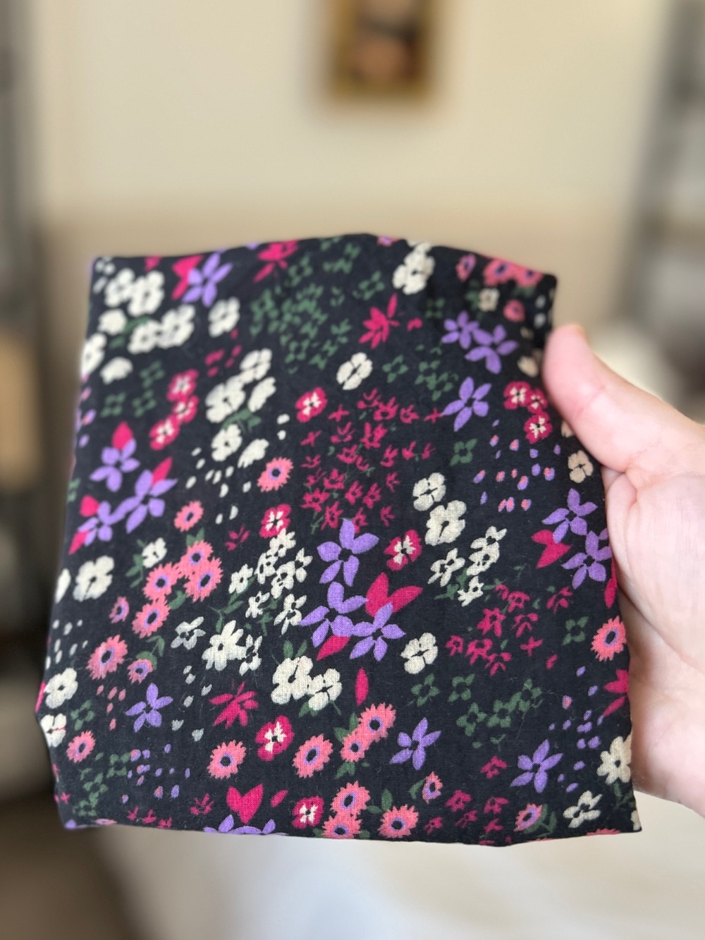 BP (Nordstrom) Lightweight Floral Scarf, Small